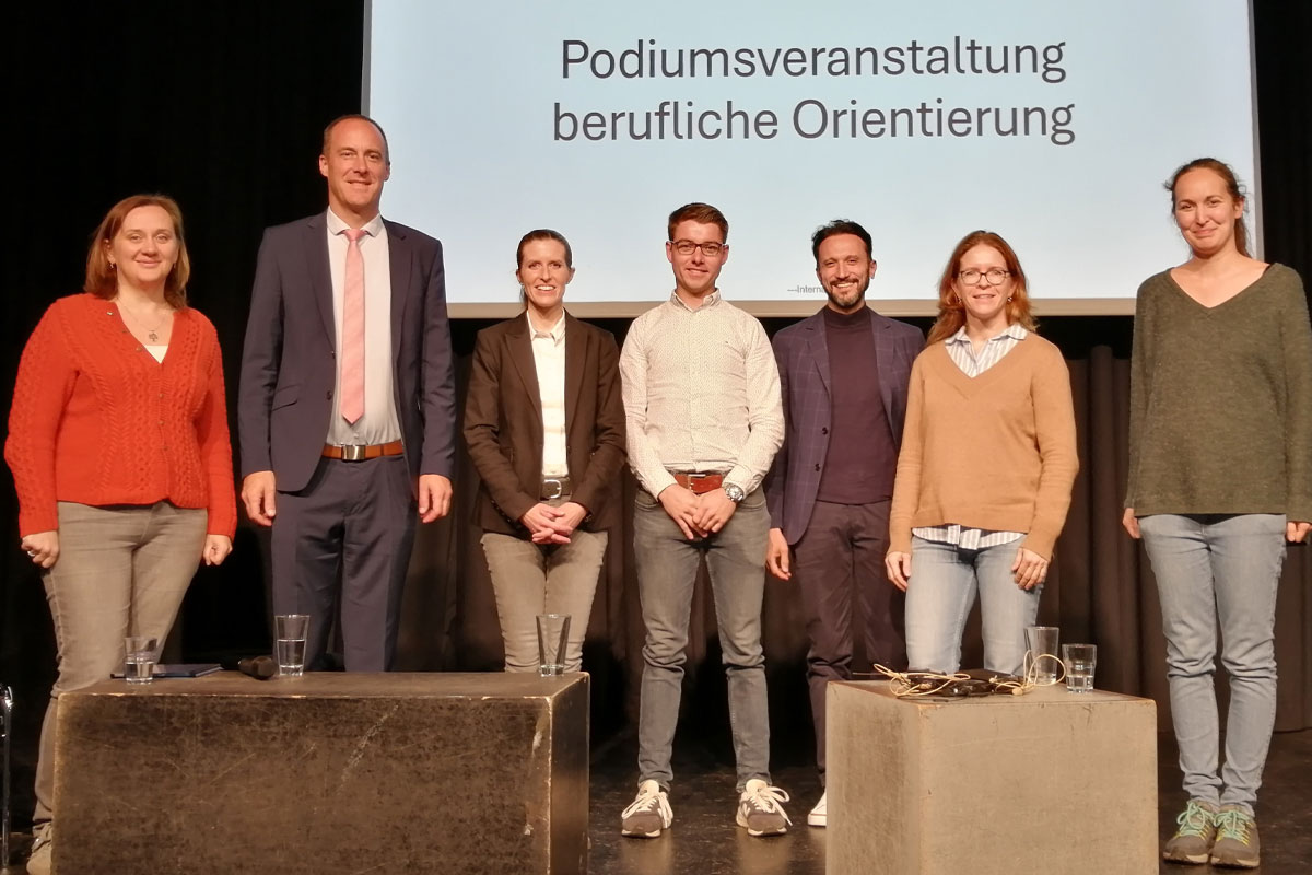 Podiumsveranstaltung „Berufliche Orientierung“